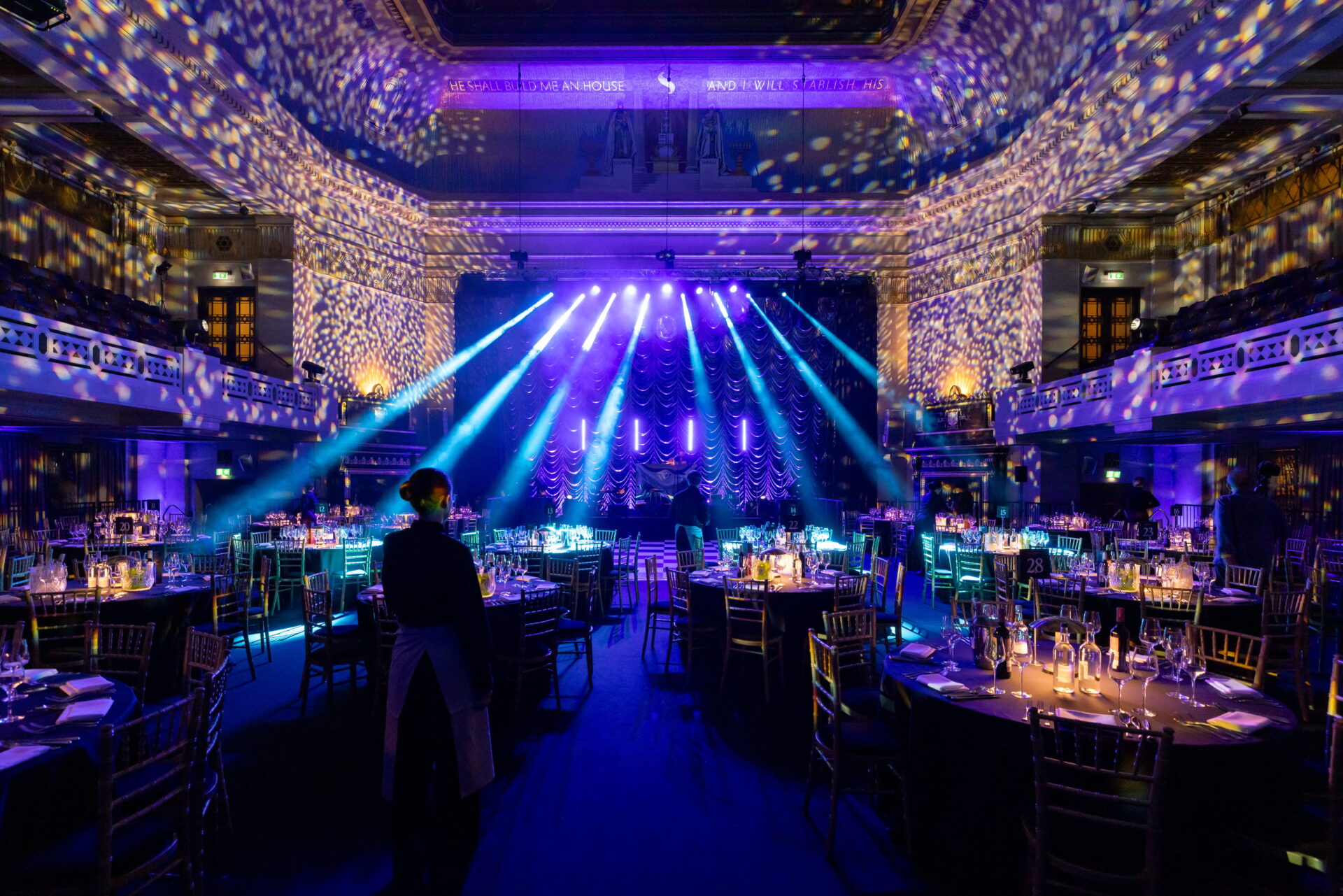 Covent Garden After Party Venue Dance Floor Seated Dinner Space