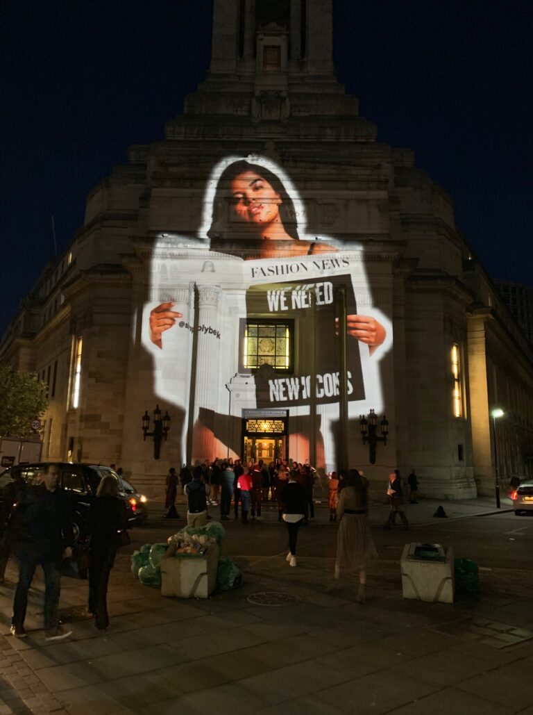 Fashion Show Venue Central London Projection