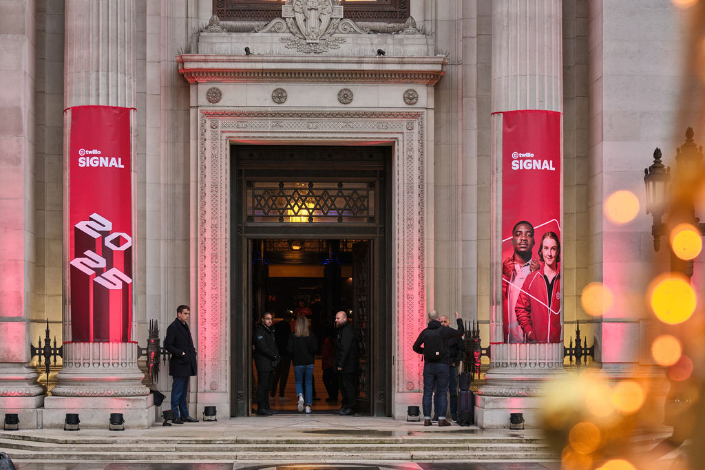 Twilio Signal Summit Branded Exterior
